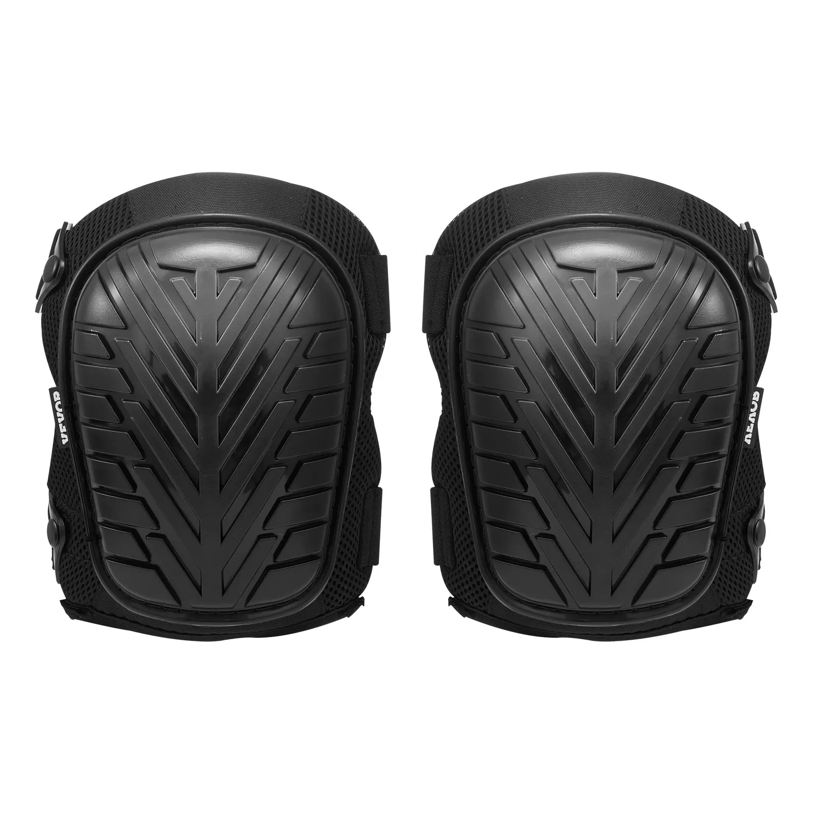 

Knee Pads For Work, Heavy Duty Construction Knee Pads With Adjustable Straps & Rivets, Thick Gel Knee Pads With Foam Cushion