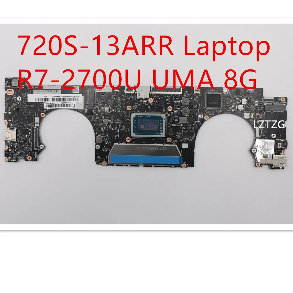 

Motherboard For Lenovo ideapad 720S-13ARR Laptop Mainboard R7-2700U UMA 8G 5B20Q59412