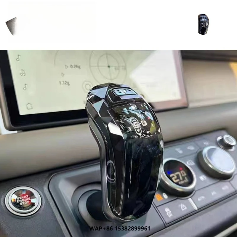 2020-2024 Year Defender 90/110/130 Crystal Stall for Defender Directly Replacement Crystal Glass Handle Car Accessories Parts