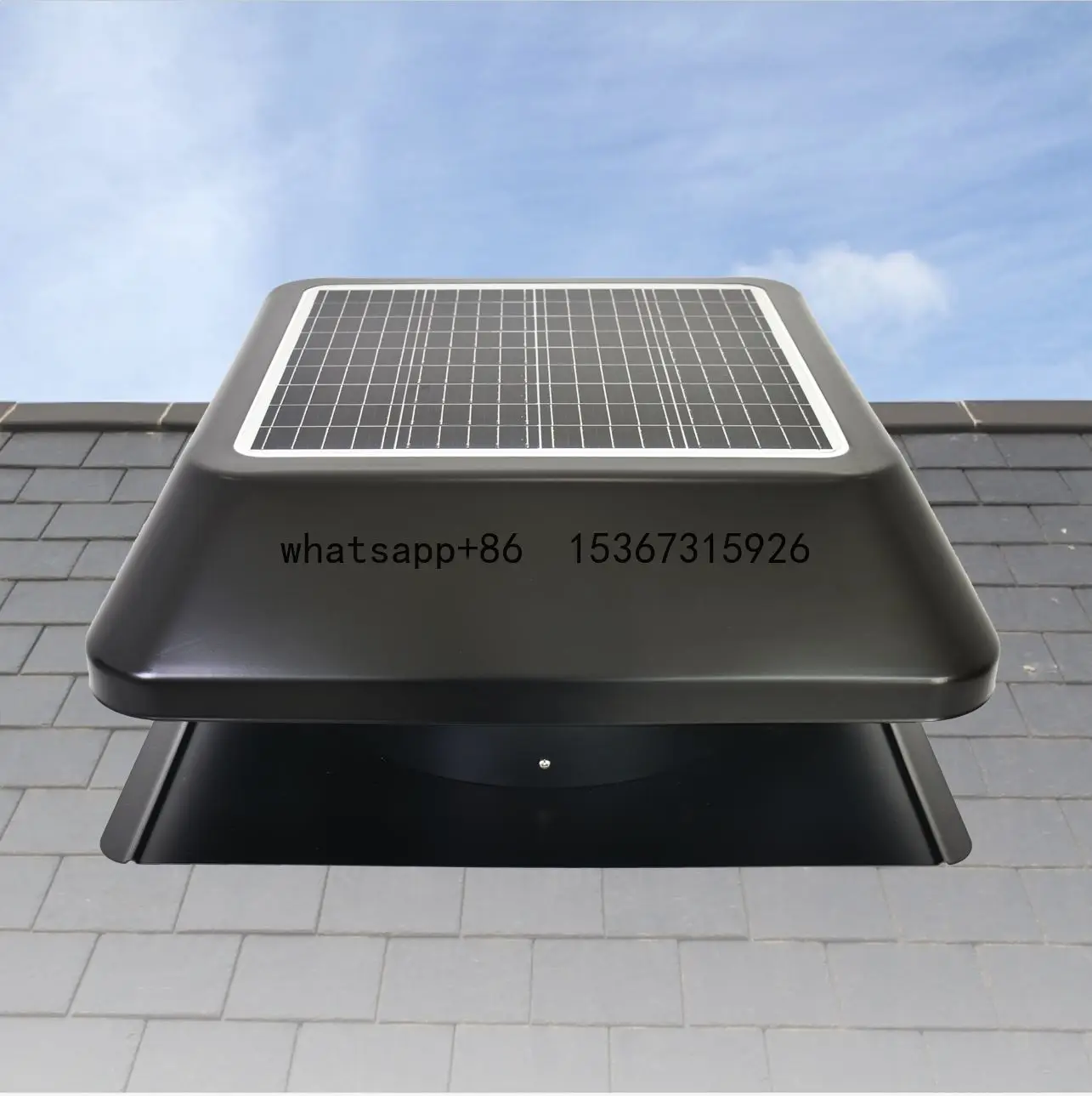 

Hot Selling Solar Power Roof Vent with Brushless DC Motor for Long Lifespan Roof Heat Extracting Attic Ventilation Exhaust Fan