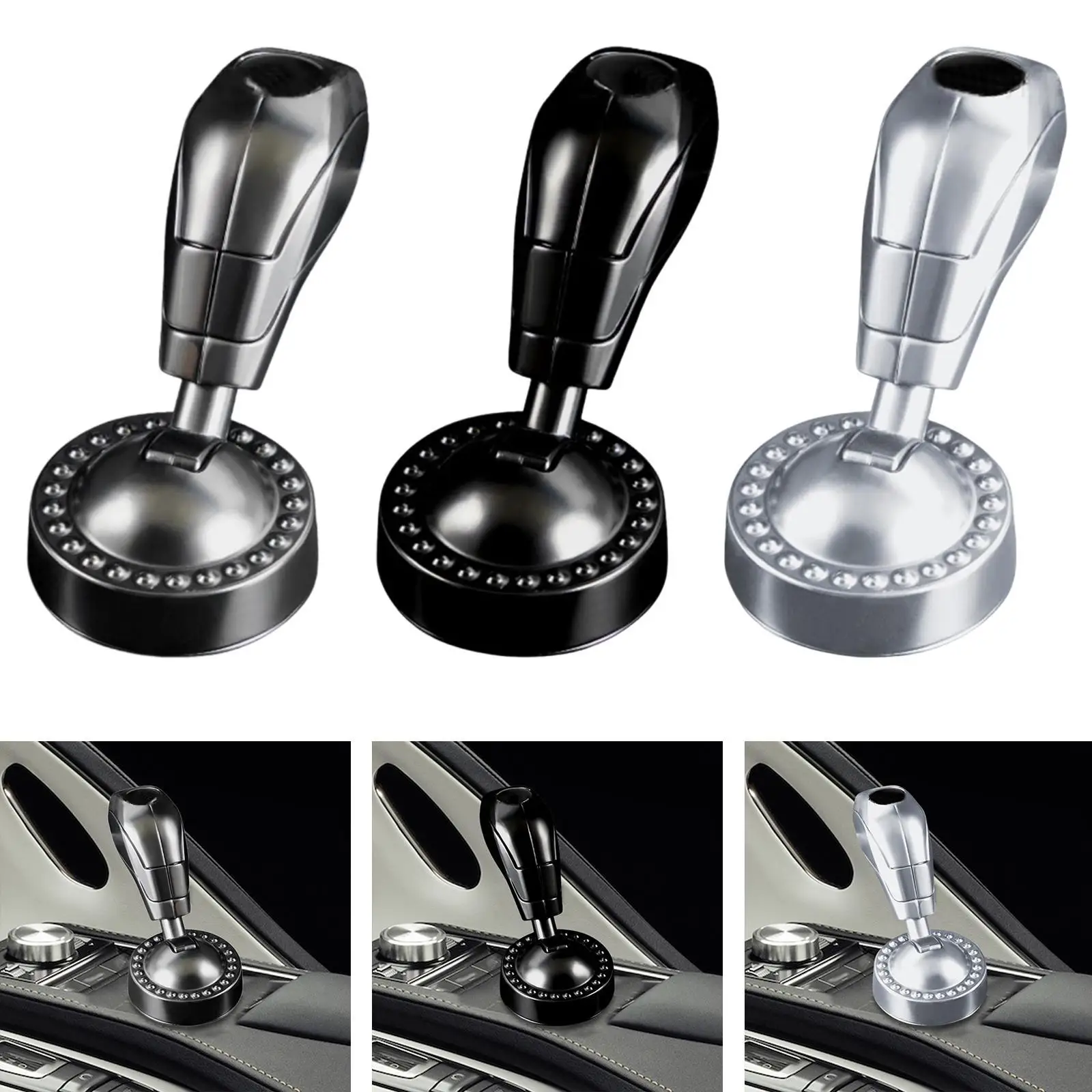 

Push Start Button Cover Engine Start Button Cover Unique Metal Push to Start Button Cover Compact Engine Start Stop Button Cover