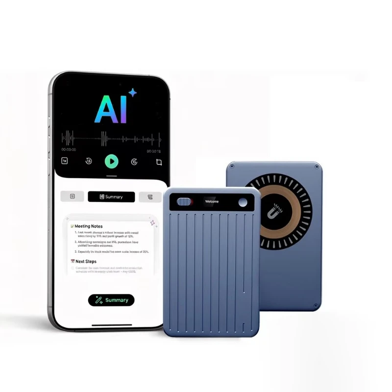 64GB Note AI Recorder with Magsafe App Control, Transcription Device, 159 Language Notebook
