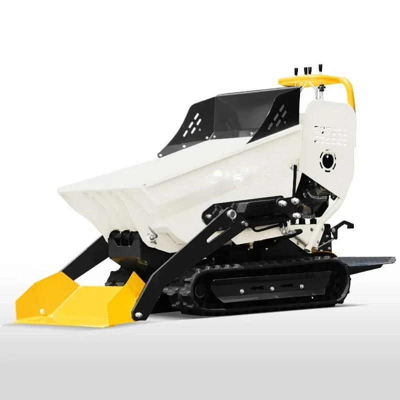 Mini Crawler Dumper 500kg CE Certified 4x4 All Terrain Track Tipper For Home Garden Wholesale Supply