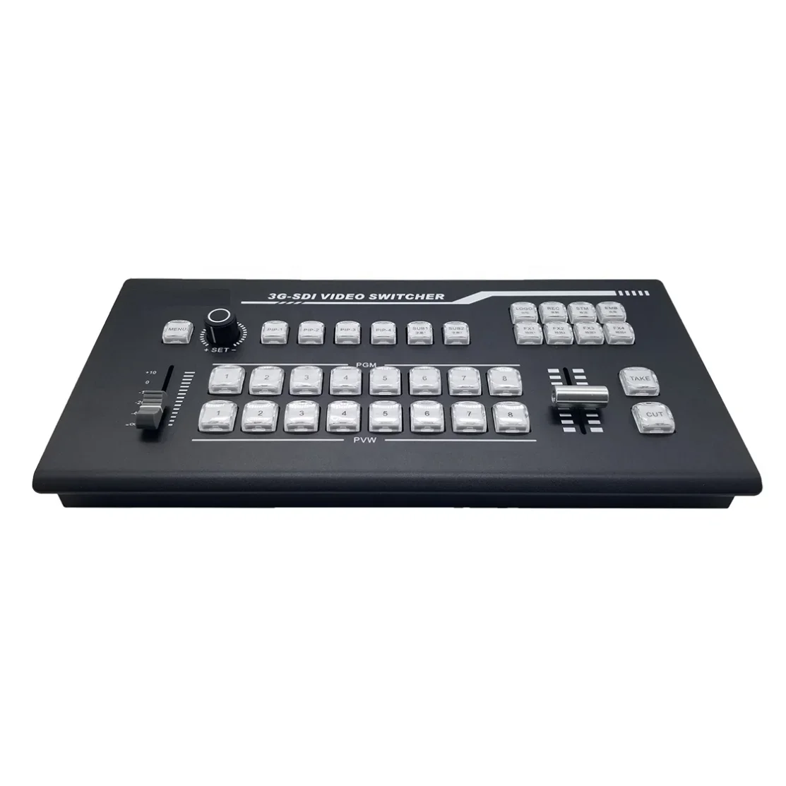 Digital data video 8 Inputs Video Switcher HD-SDI H DMI Inputs & Audio Mixer