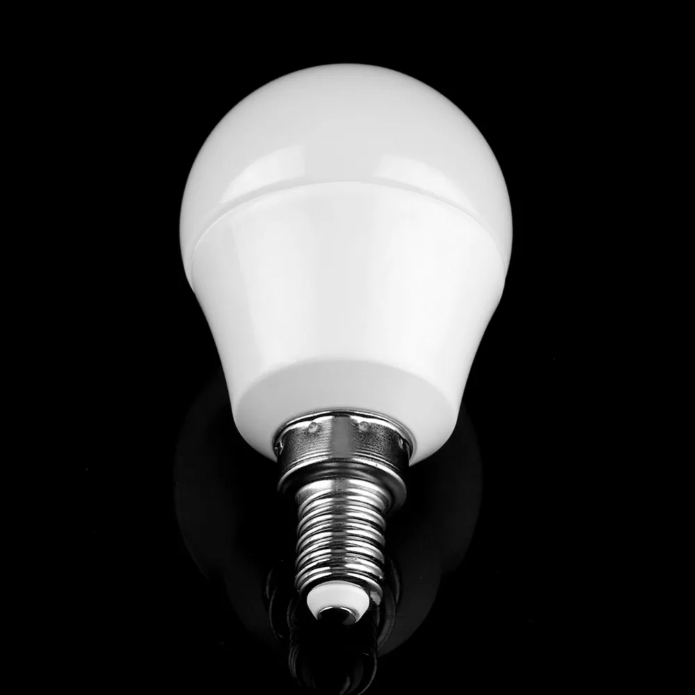 6 Pack Energy Saving E12 LED Bulbs 5W AC 85-265V Candelabra LED Bulbs CRI 80+ Warm White 3000K Candelabra Bulbs Ceiling Fan