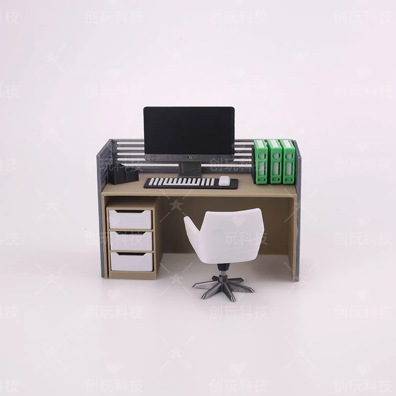Desk with chair