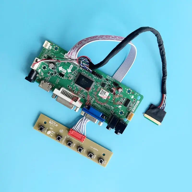 

Fit LP133WH1 LP133WH2 LCD Controller Driver Board LVDS 40 Pin VGA DVI Audio DIY Kit 1366x768 13.3" Laptop Matrix HDMI-Compatible
