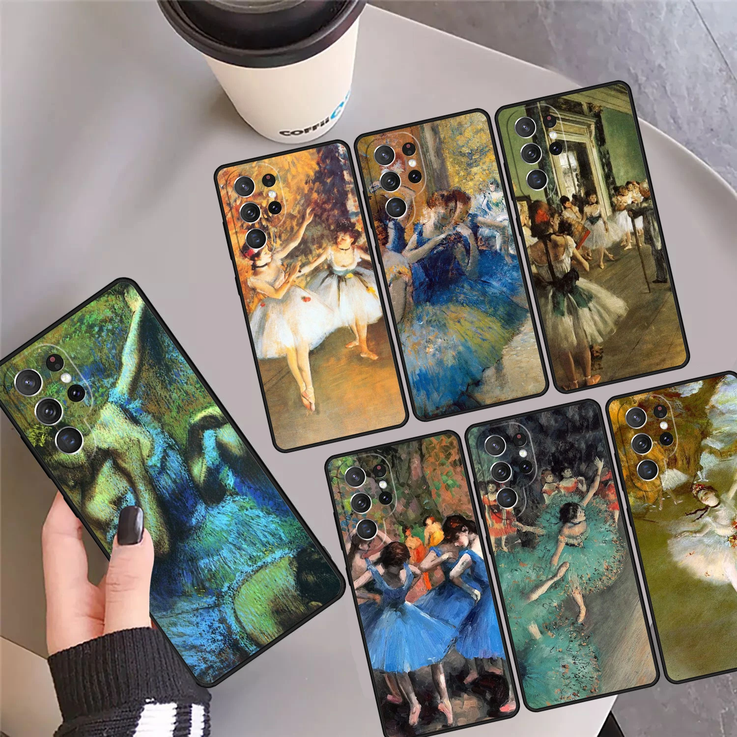 

The Ballet Class Edgar Degas Phone Case Cover For Samsung Galaxy S24 S25 Ultra 23 S22 Plus S21fe Lite S20 Note 10 Pro 20