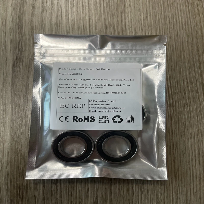 

12 шт. 6902RS подшипник 15x28x7 мм ABEC-7 хобби электрический радиоуправляемый автомобиль грузовик 6902 2RS шарикоподшипники