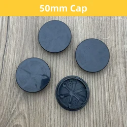 4pcs 50mm Black Blank Car Wheel Hub Cap Rim Hubcap Center Cover Emblem Styling for Fiat 500 Palio Perla Siena Ducato Car Styling