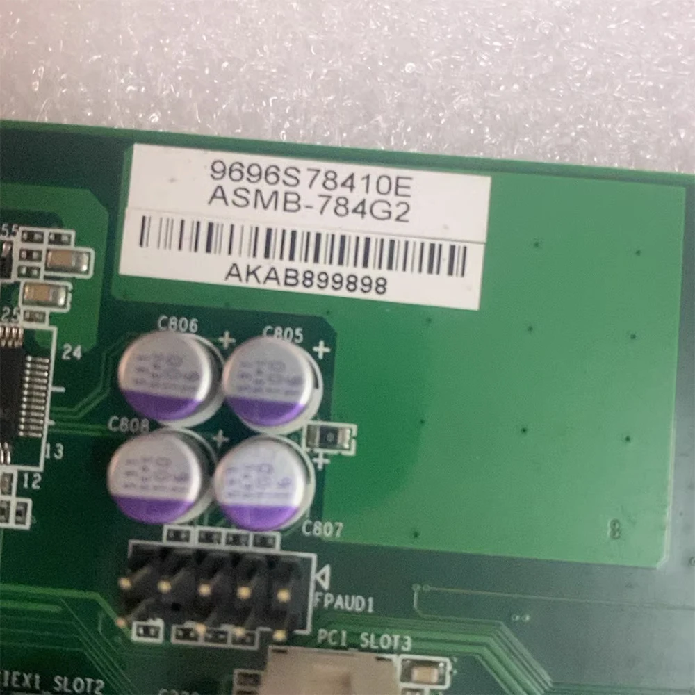 Dual Port Industrial Computer Motherboard ASMB-784G2 REV.A1