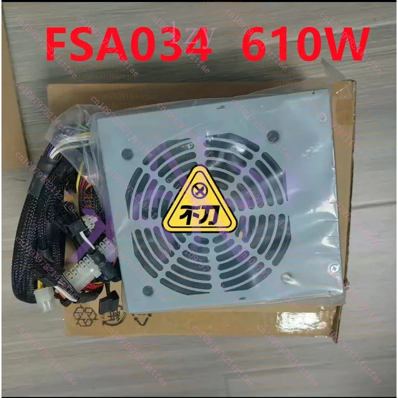 used original FSA034 ThinkStation S30 610W workstation power supply 54Y8905 SP50A33622