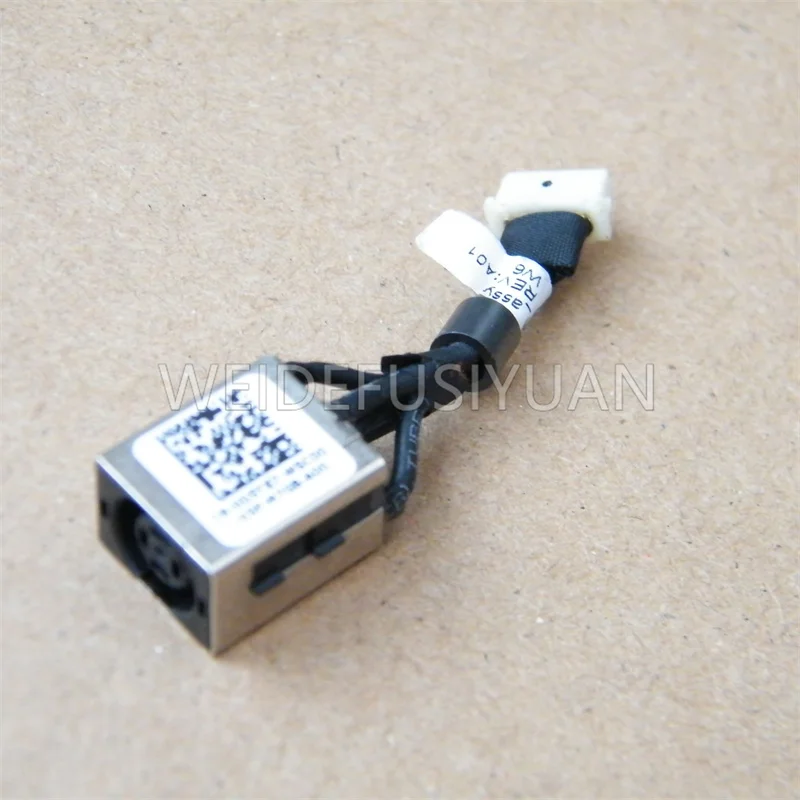 Laptop DC Power Socket Jack Port Cable Wire For Dell Latitude 13 5300 E5300 P97G 0D5TX7