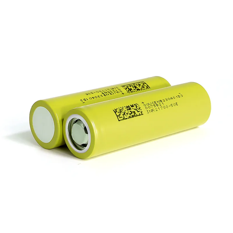 3.7V 21700 4000mAh/4500mAh/5000mAh Rechargeable Lithium Ii-ion Battery Cell for Toys Electric Bicycle Home Appliance