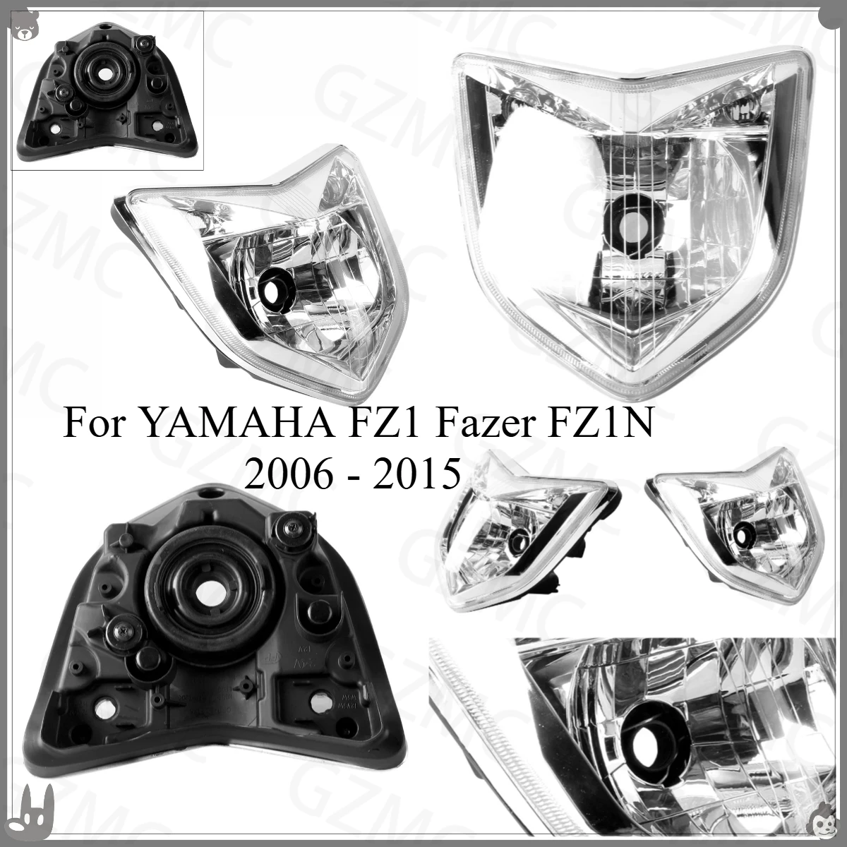 Motorcycle Light For YAMAHA FZ1 Fazer FZ1N 2006 - 2015 Headlight Headlamp Head Light Head Lamp Headlight Assembly Accessories