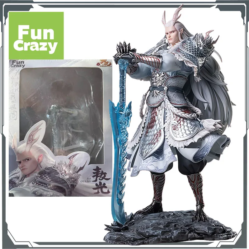 FunCrazy Original Ao Guang & Ao Bing 215mm y 155mm figuras de acción de Anime juguetes para niños regalo de Navidad adornos de modelos coleccionables