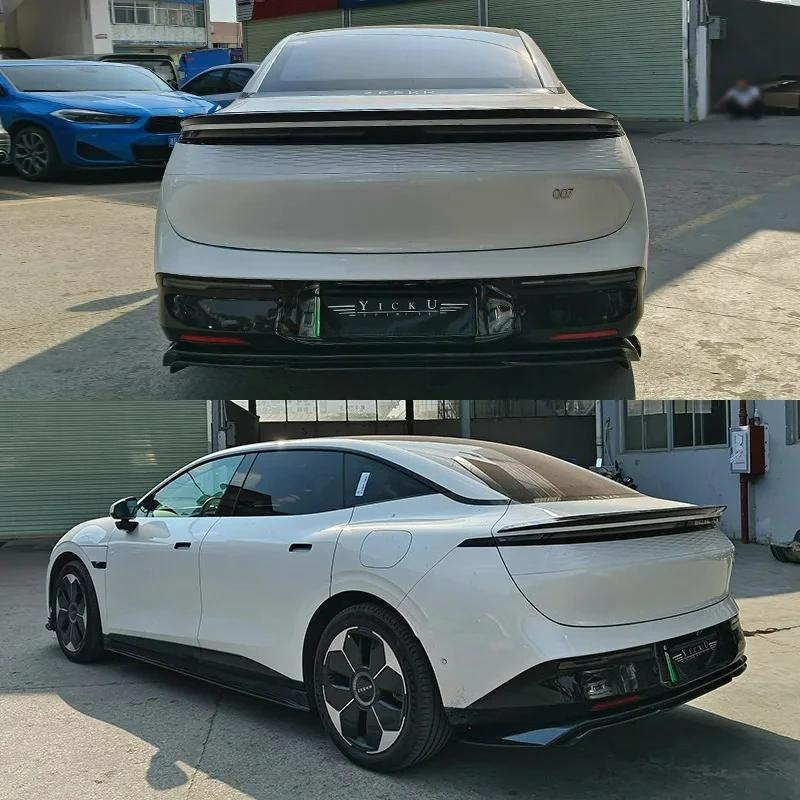 Toplaags FORZEEKR007 Runde Nieuwe FR-stijl koolstofvezel BODYKIT