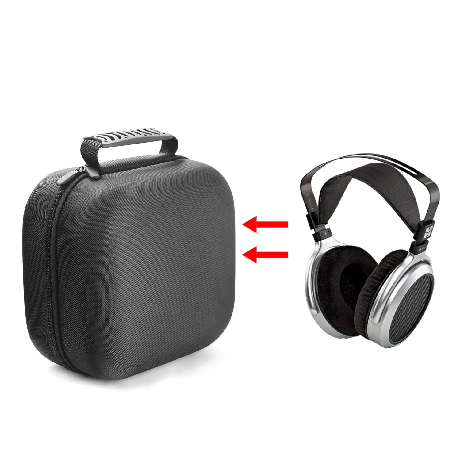 -MEOF حقيبة تخزين السفر المحمولة صندوق النايلون لـ HIFIMAN HE400S/ANANDA/SUNDARA/HE400I