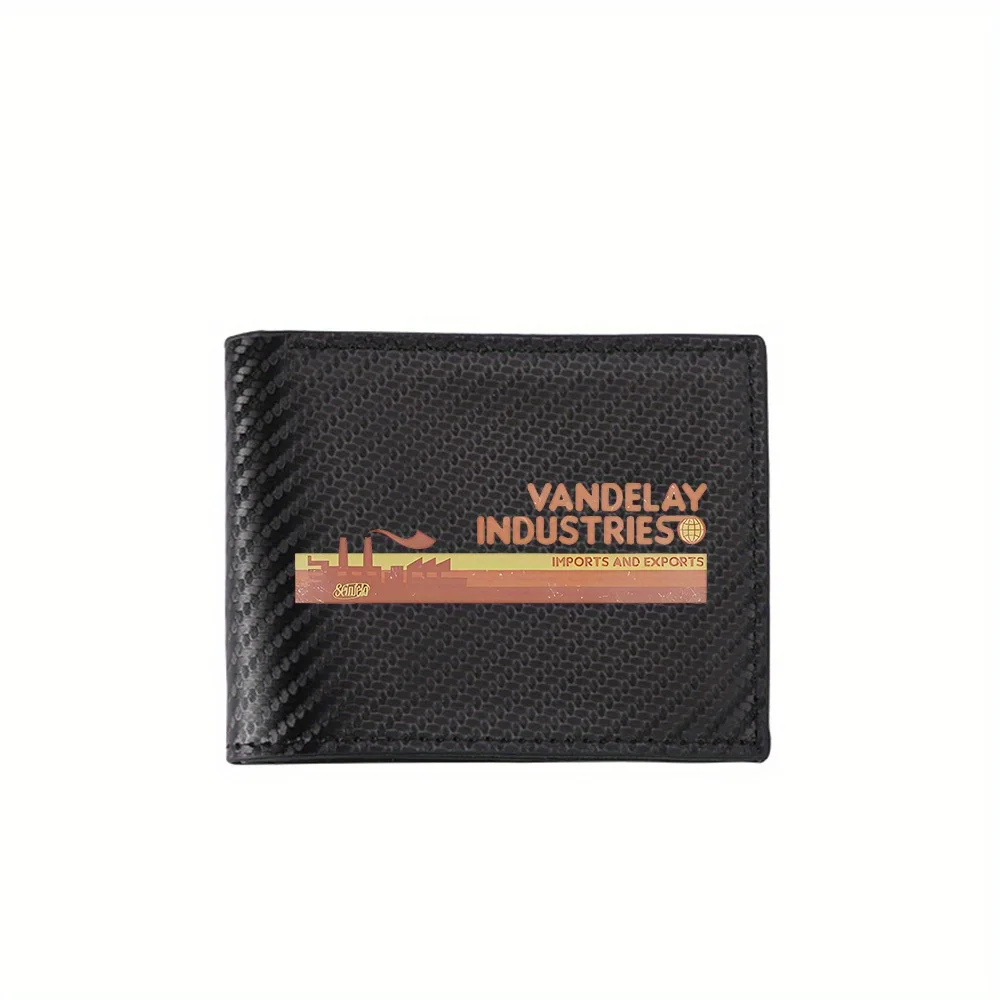 

Фабрика Vandelay Industries, глобус, импортный экспорт, мужские кошельки, простые деловые современные стильные печатные дизайны, подарки для отца