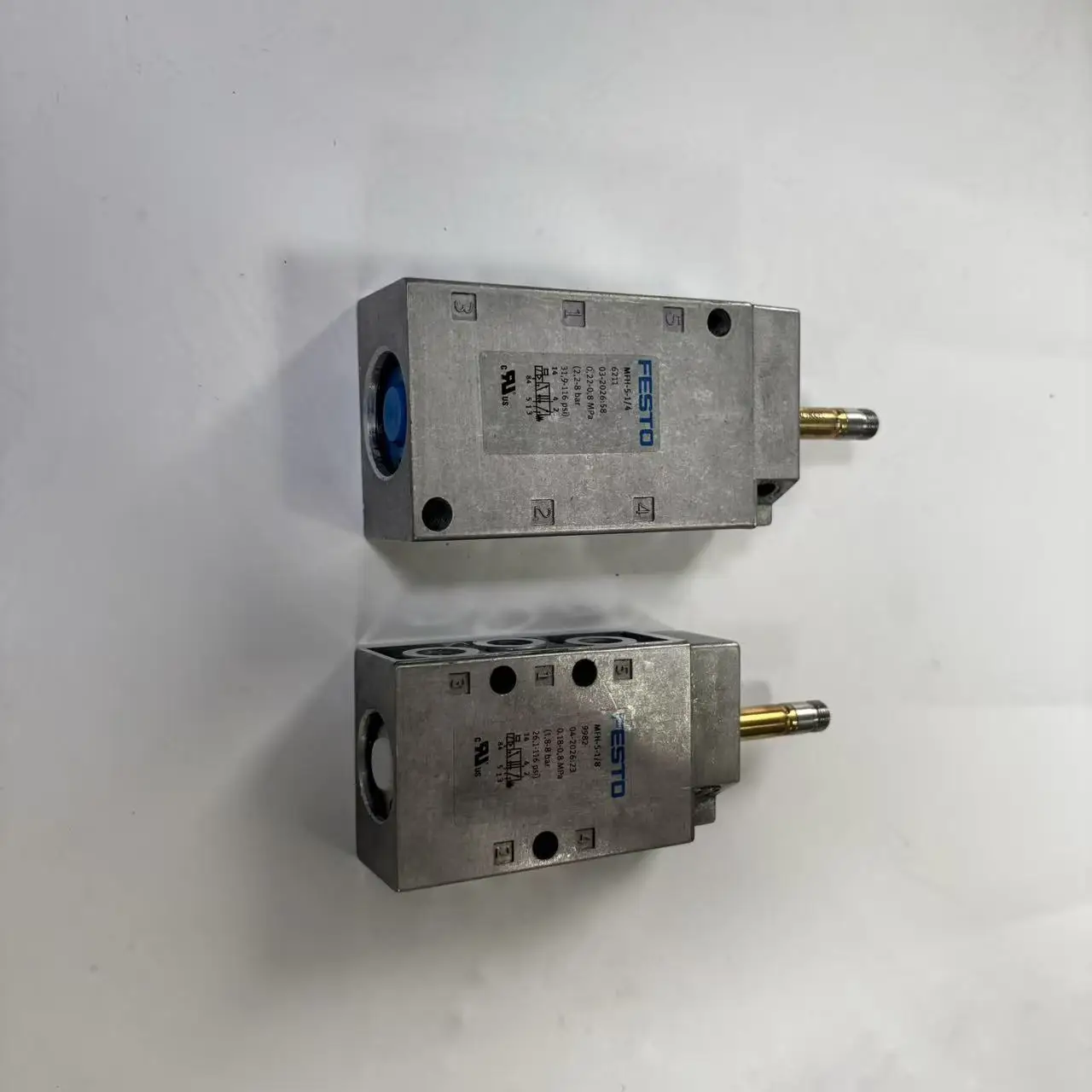 FESTO Solenoid Valve MFH-5-1/4-B 15901 MFH-5-1/8-B 19758 Pneumatic Directional Control Valve