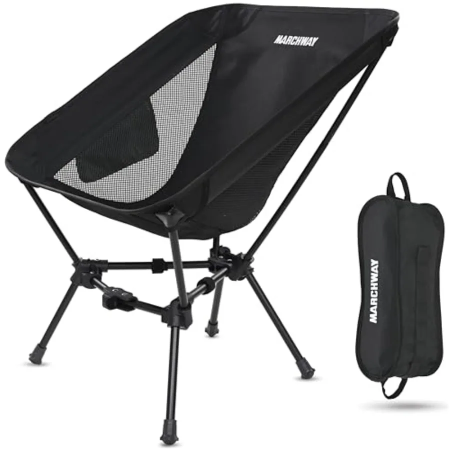 

Lightweight Folding Camping Chair, Portable Foldable Compact for Outdoor Camp, Travel, Beach, Picnic, Festival, Hiking, Backpac