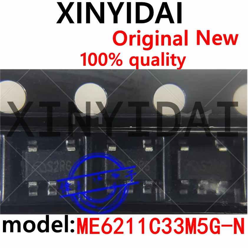 

10PCS ME6211C33M5G-N Printing Wire S2RG S2 Initial SOT23-5 3.3V 500mA Brand New Original