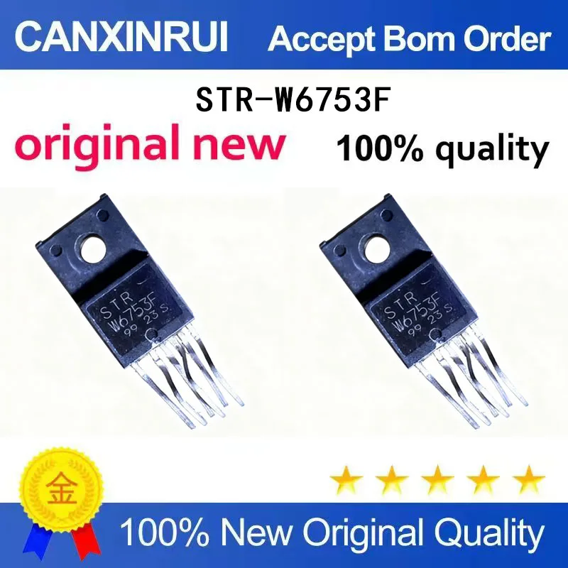 

(5-100 Pieces) Brand new original STR-W6753F W6753F TO-220 spot chip IC