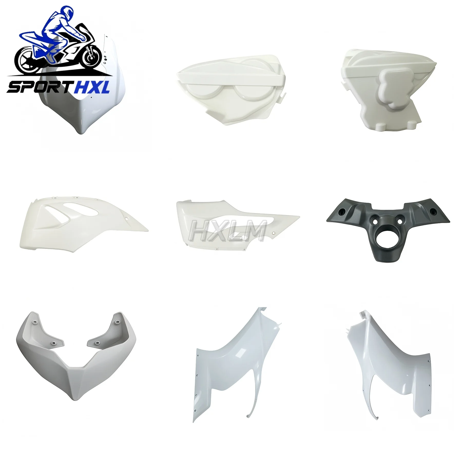 Racing Style Fender Frame Cover Fixed Wing Fuel Tank Side Panel Bodywork Set Dry Carbon Fiber Motorcycle Accessories V2 Suitable