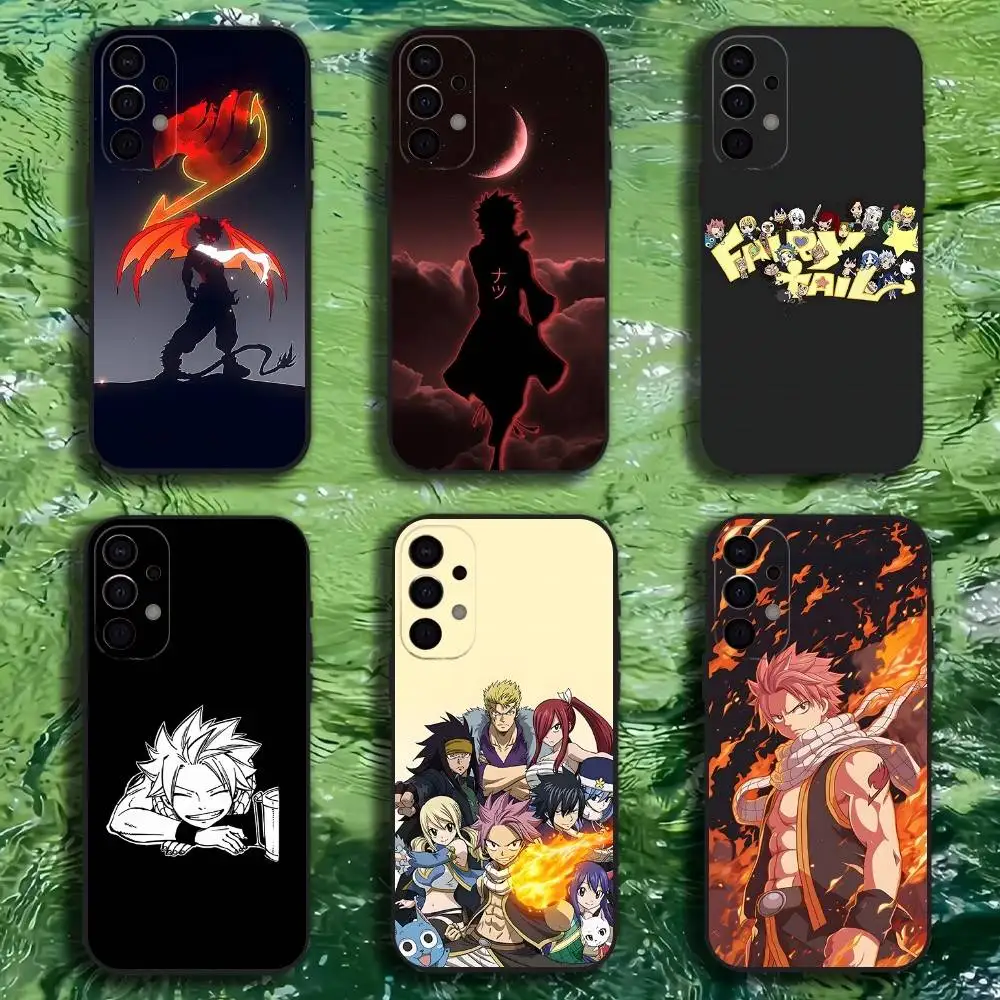 

Fairy Tail Natsu Dragneel Phone Case For Samsung S25,S24,S21,S22,S23,S30,Ultra,S20,Plus,Fe,Lite,Note,10,9,5G Black Cover