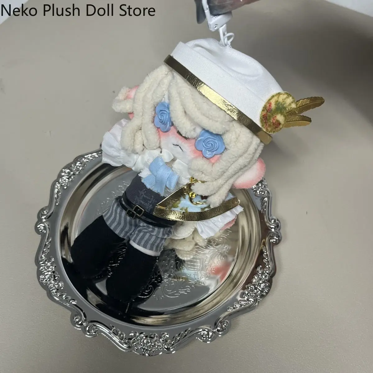 Identity V Edgar Valden, Cosplay de Anime, Muñeco de Peluche Hecho a Mano para Halloween, Muñeco de Peluche Suave y Kawaii, Regalo Original de Navidad