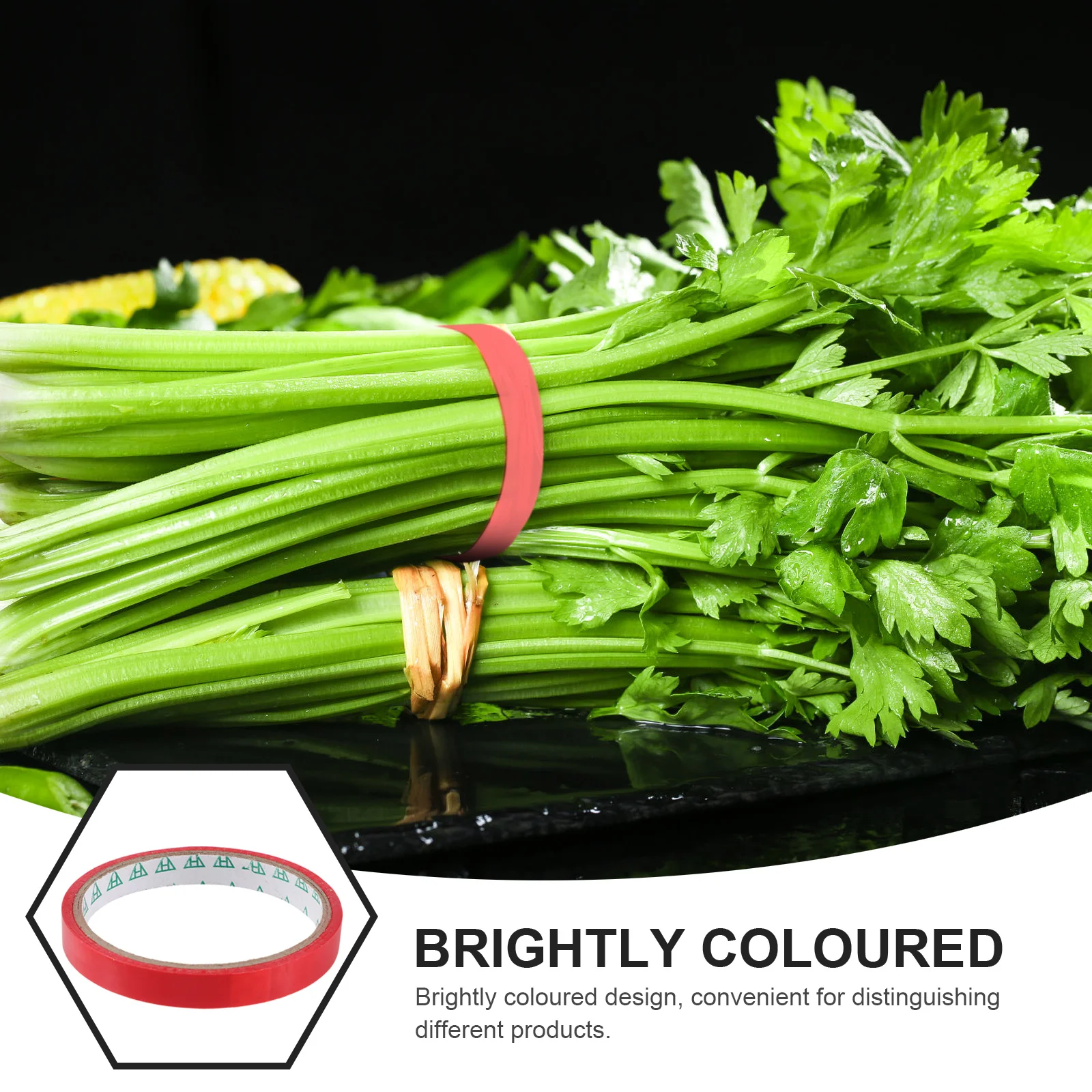 

12pcs 30m Colorful Sealing Tape for Supermarket Packing Tying Machines Strong Adhesion Various Packaging Sizes Material