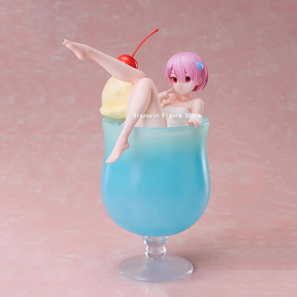 الأصلي حقيقية elCOCO إعادة: صفر بدء الحياة في عالم آخر 20.7 سنتيمتر ريم رام البلاستيكية عمل الشكل تحصيل لعبة مجسمة Glazovin