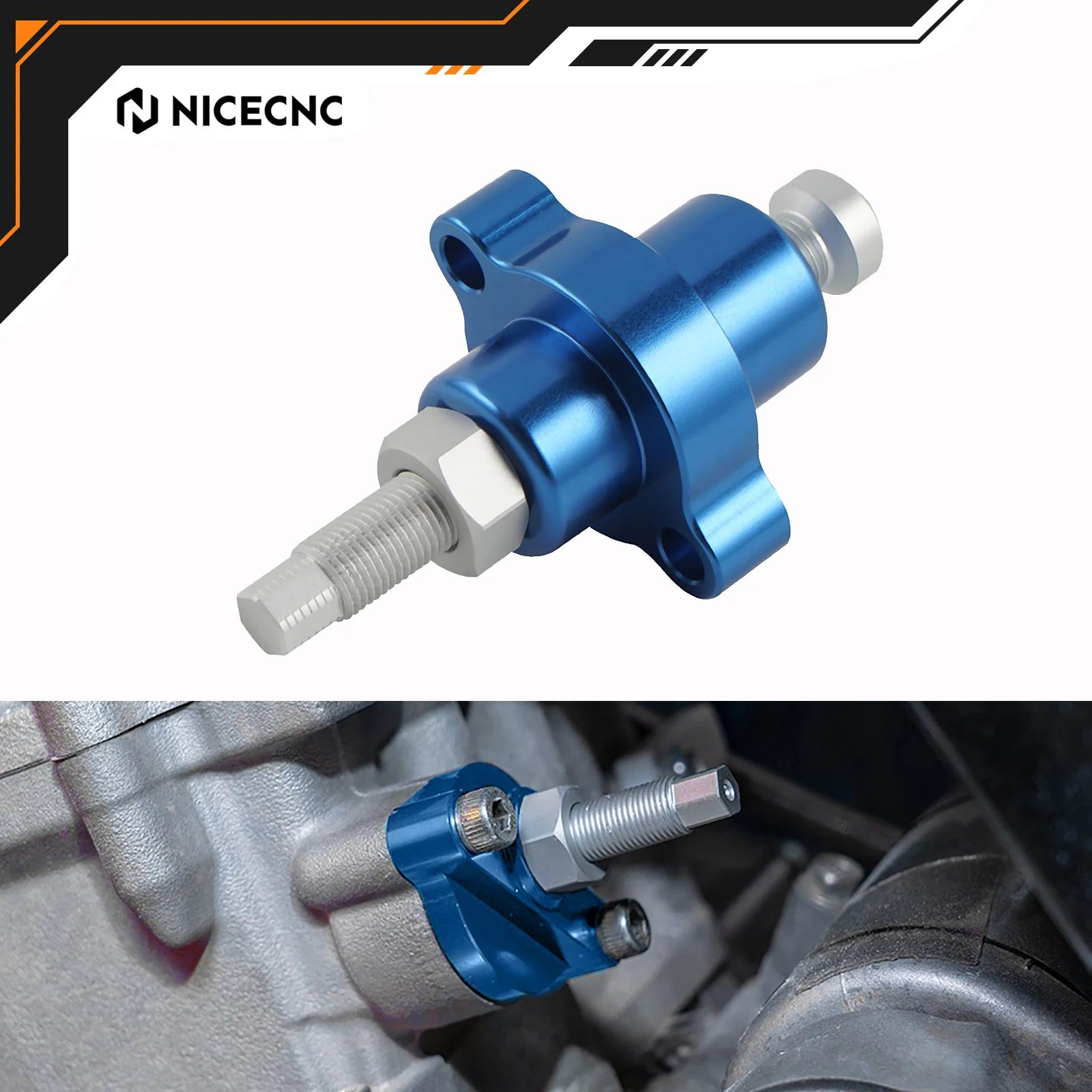 

NICECNC For Yamaha YZ250F YZ250FX YZ450F YFZ450 YFZ450R YFZ450X WR250F WR450F Timing Cam Chain Tensioner Adjustable Bolt O-ring