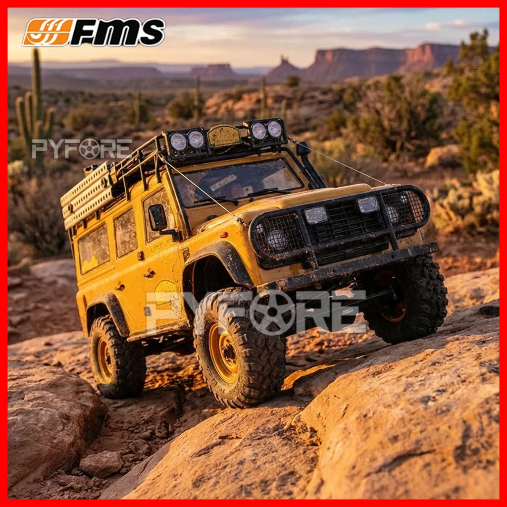 

FMS FCX10 D110 1/10 RC Electric Off Road Remote Control Rock Crawler Model Car