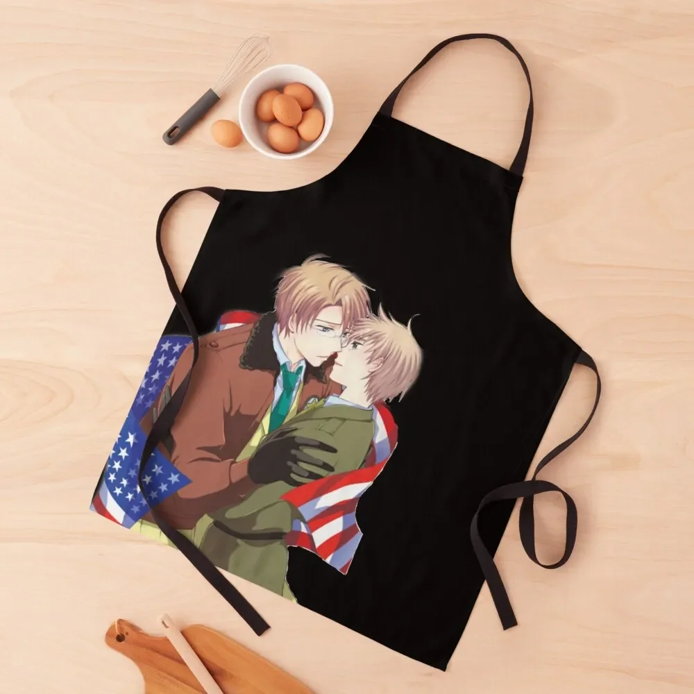 

UsUk - Hetalia Apron Chef Uniform Woman Restaurant Kitchen Equipment Apron