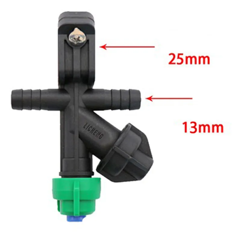 Square Hole Thread Agricultural Sprayer Nozzle, Anti-Drip Spray Arm, Agricultural Sprayer, Flat Fan Nozzle, 110 degr