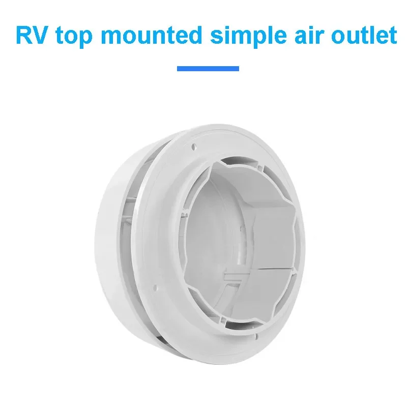 For RV Campervan Yacht Mushroom Roof Vent Cap 155mm Round Oxidation Resistant Rainproof With Mesh Screen For Ventilation