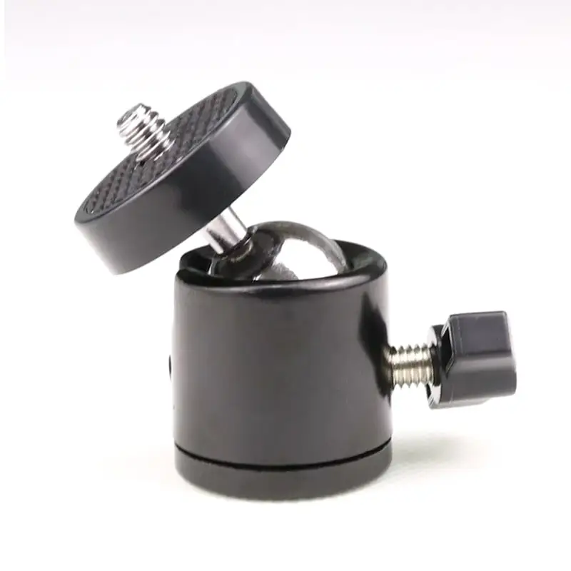 Aluminum Mini Tripod Head Ball with 1/4\