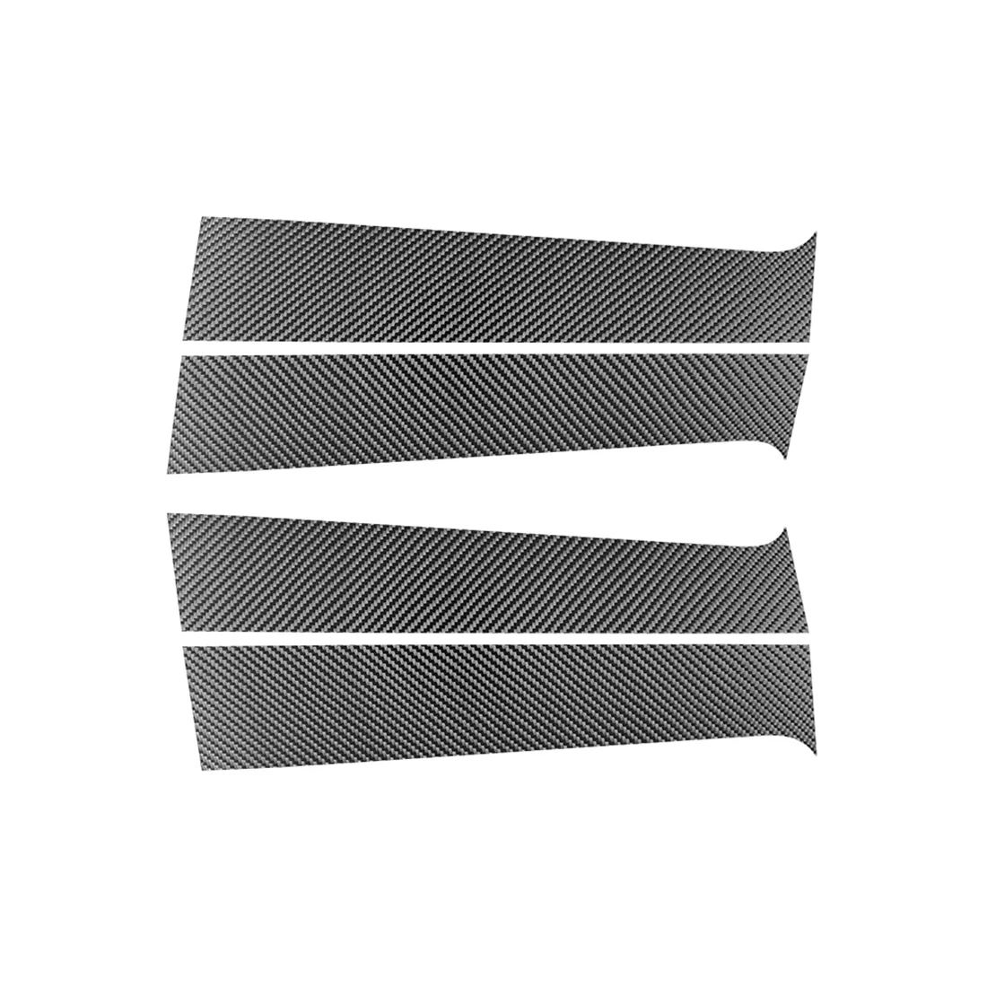 Carbon Fiber B Pillar Decorative Stickers Protection Trim for VEZEL XR-V 2015-2020 Accessories