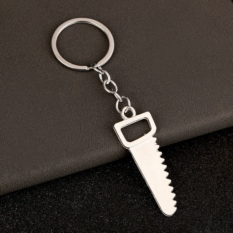 Pretend Play Set Mini Construction Multi DIY Toy Small Tools Metal Keychain Assorted Designs for Creative Play Gift Car Keyring
