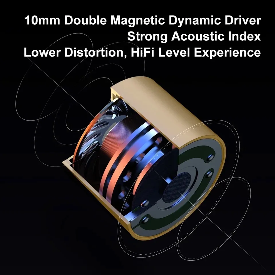 FAAEAL несвязанный 10 мм DLC композитный диафрагменный драйвер Hi-Fi наушники-вкладыши со съемным 2-контактным кабелем