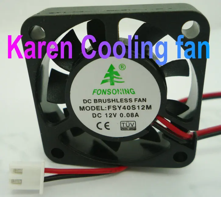 FONSONING 4010 12V 0.08A FSY40S12M Cooling fan