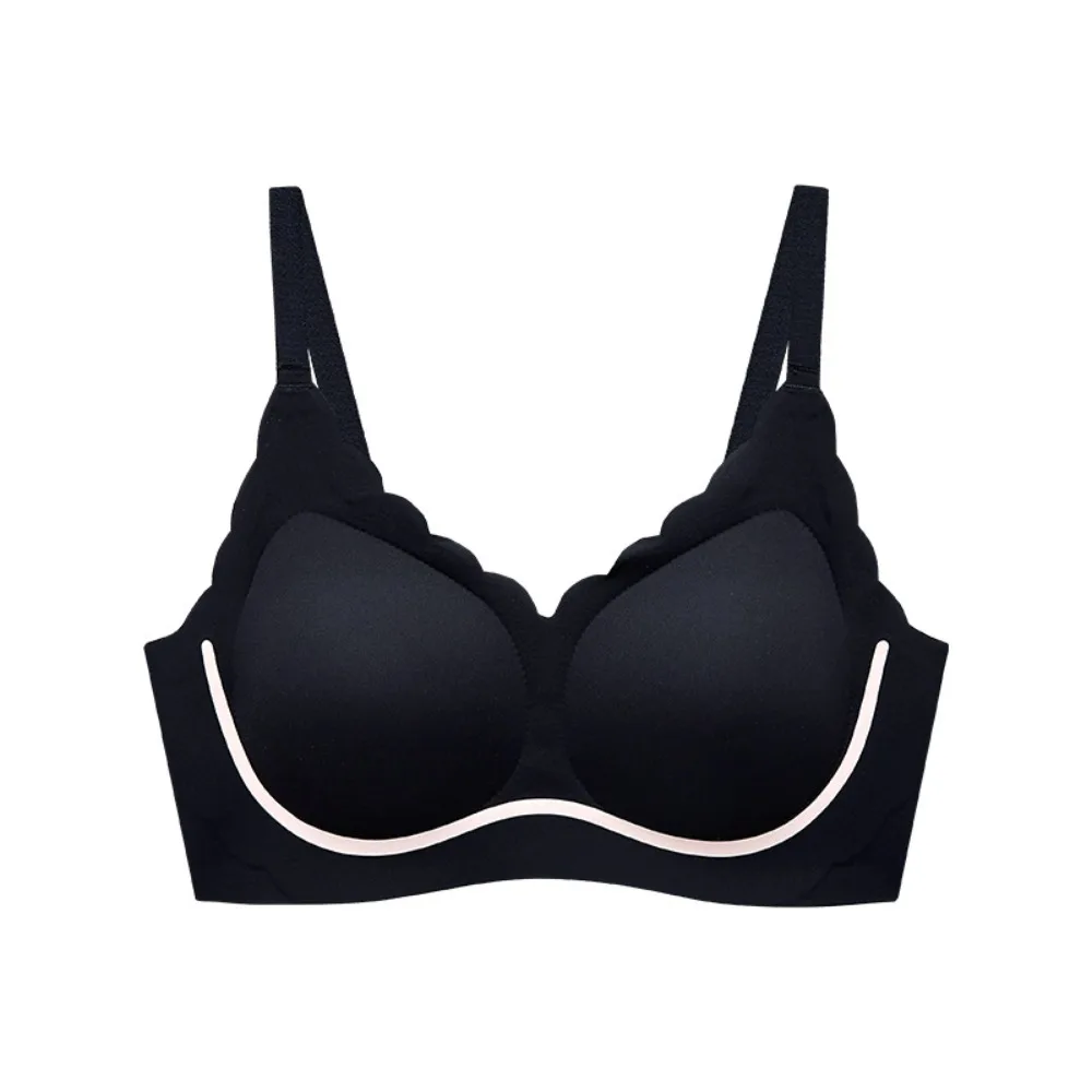 

One-piece Traceless Seamless Bras Shockproof Close-fitting Women's Brassiere Anti-sagging Lingerie Tank Top Bra Summer