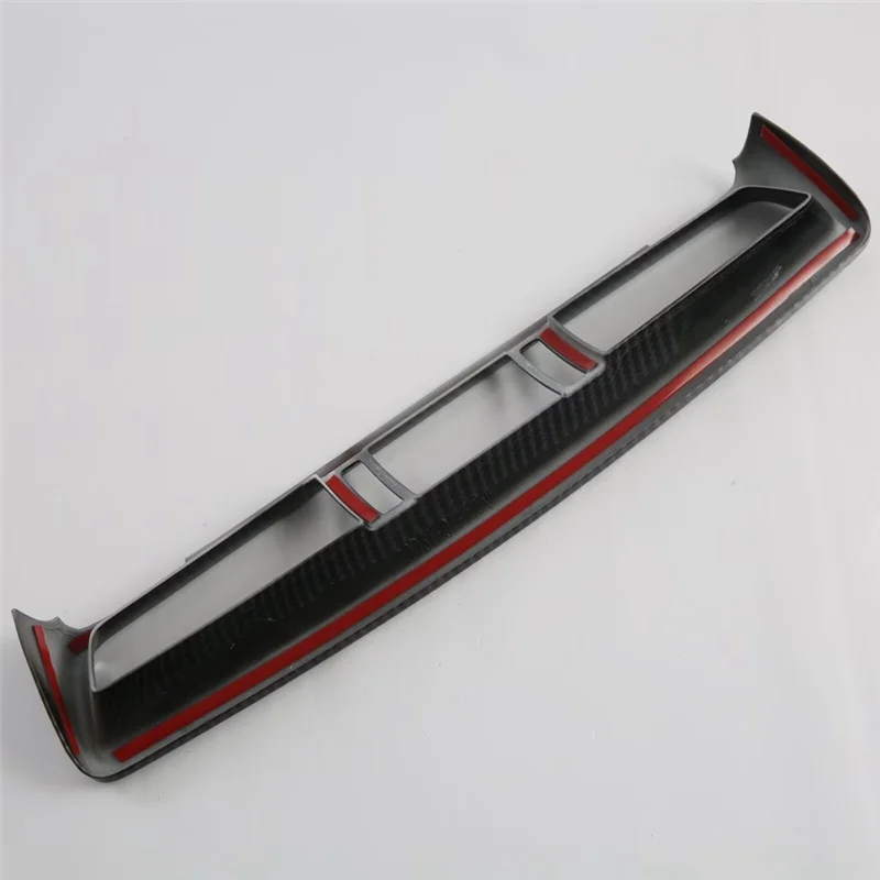 

Durable-For Toyota Fortuner 2024 ABS Carbon Fiber Car Center Console AC Vent Cover Trim Decoration Accessories