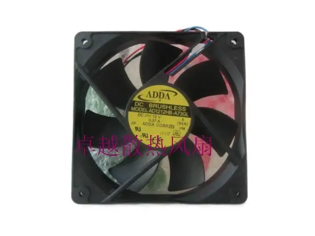 

Adda12025 ad1212hb-a73gl Dc12v 0.37a Computer Case Cooling Fan