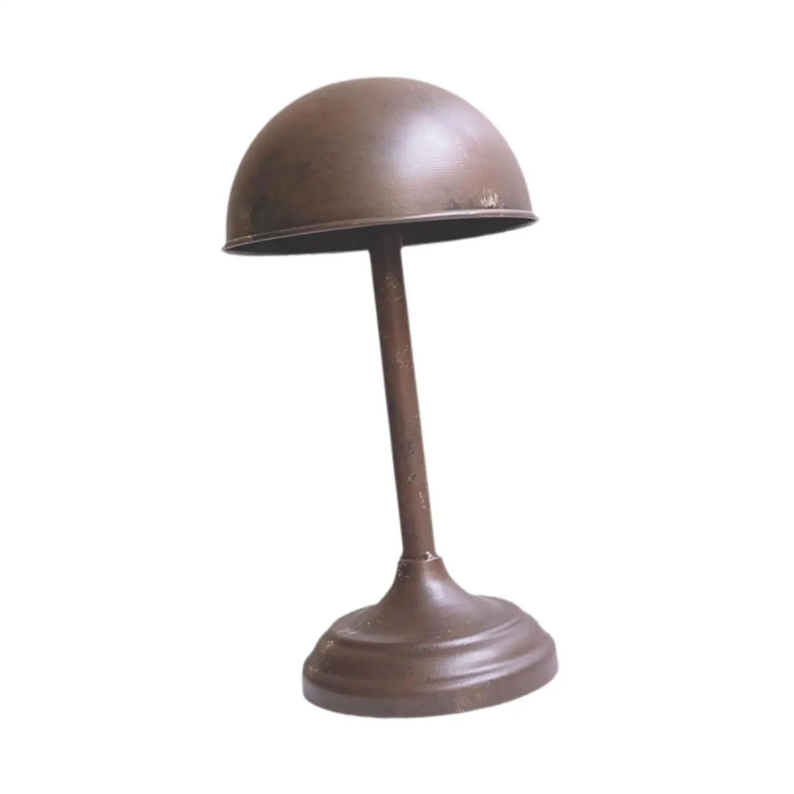 Hat Display Stand Hat Show Stand Iron Wig Display Stand Dome Shape for Hairdresser Training Home Shopping Mall Commercial Use