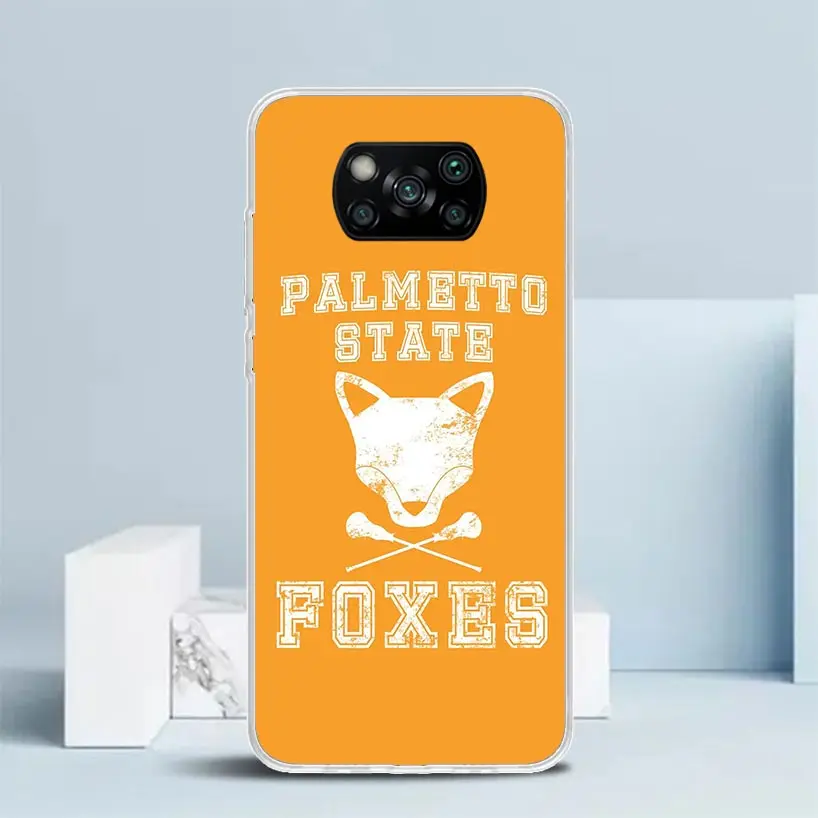 Andreil All For The Game Palmetto State Foxes Phone Case For Xiaomi Poco X6 X5 X4 X3 Nfc F6 F5 Pro F4 Gt F3 F2 F1 M5S M4 M3 M2 S