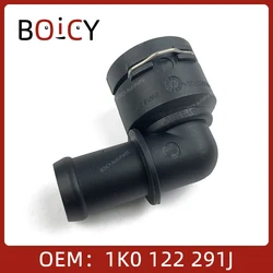 BOICY Radiator Coolant Hose  Connector for Passat CC Tiguan TER Caddy Golf Jetta Touran Sharan Caddy A3 A4 A5 A6 Q5 1K0122291J