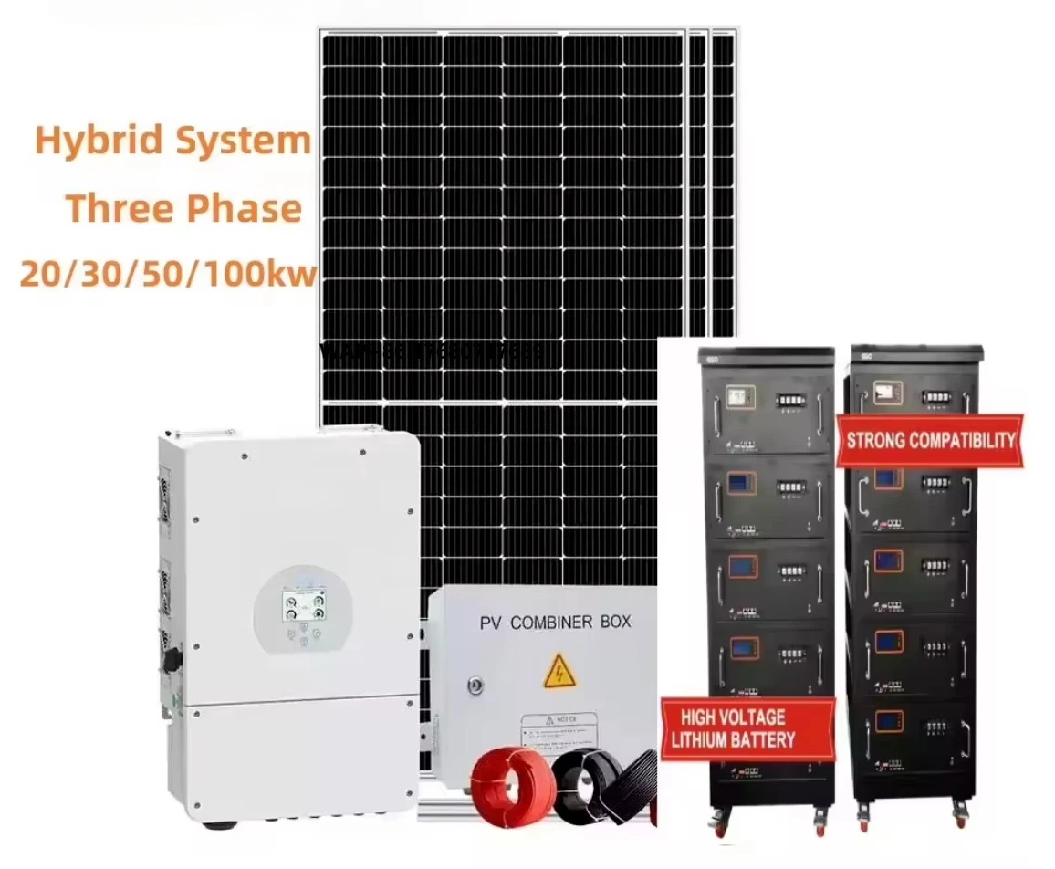 20kw Full Hybrid Grid Solar Energy System Kit MPPT Controller 12kw 15kw 5000w 10kw Solar Battery System Home 25-Year Warranty CE