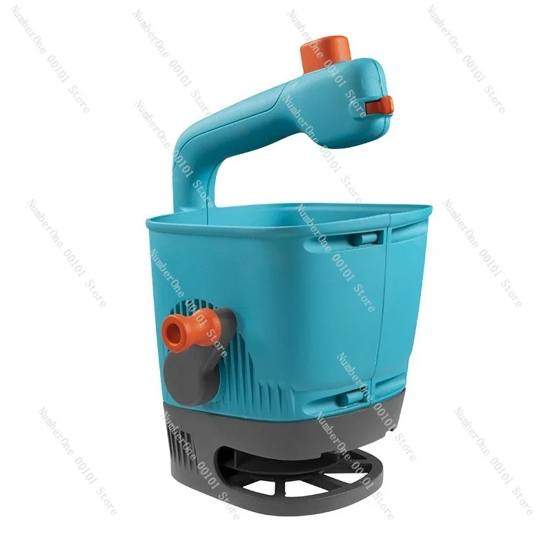 Large Area Garden Lawn Seed Spreader Hand Push Fertilizer Broadcaster Imported Quality Gardening Seeder Fast Even Scoop